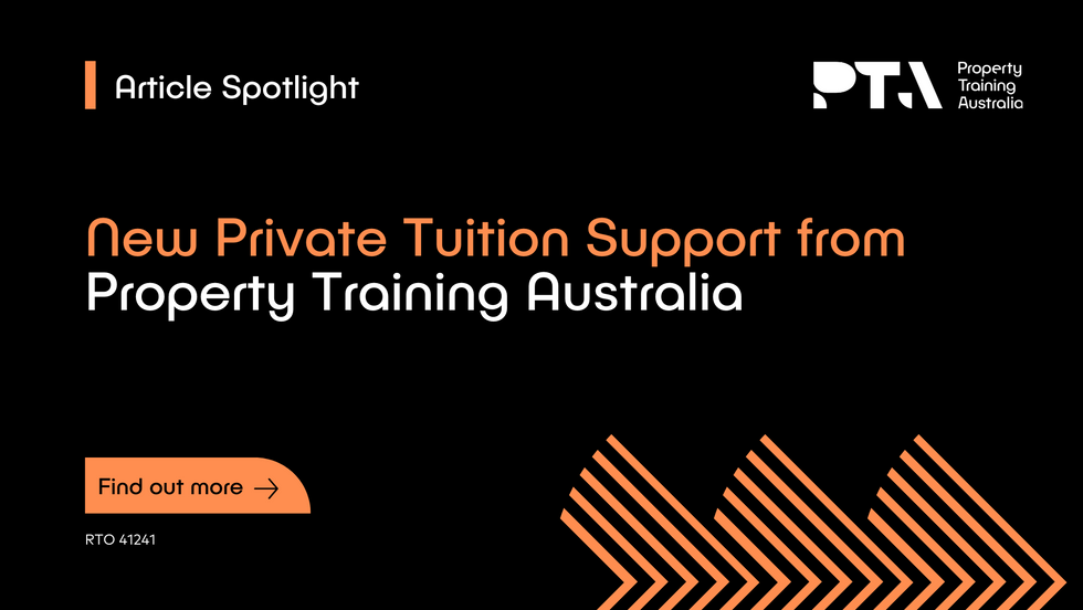How Private Tuition at Property Training Australia can support your success