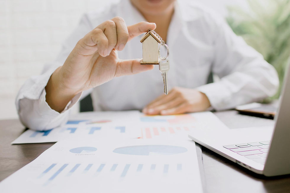 real estate agent at work